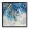 Stupell Industries Blue & Gold Abstract Framed Wall Art Set